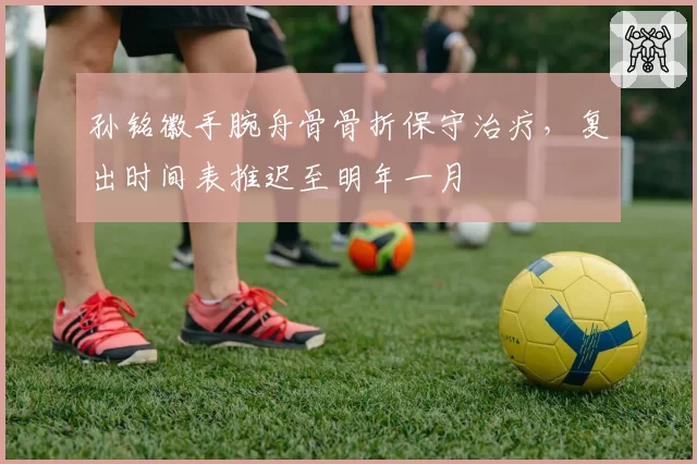 孙铭徽手腕舟骨骨折保守治疗，复出时间表推迟至明年一月